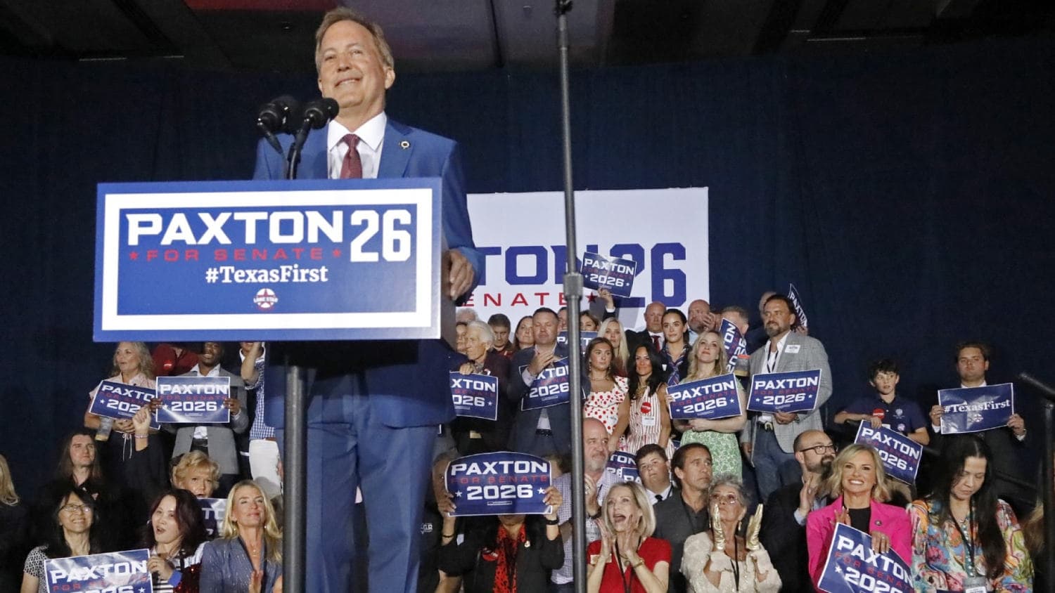 Paxton thanks Trump after Texas Senate primary win