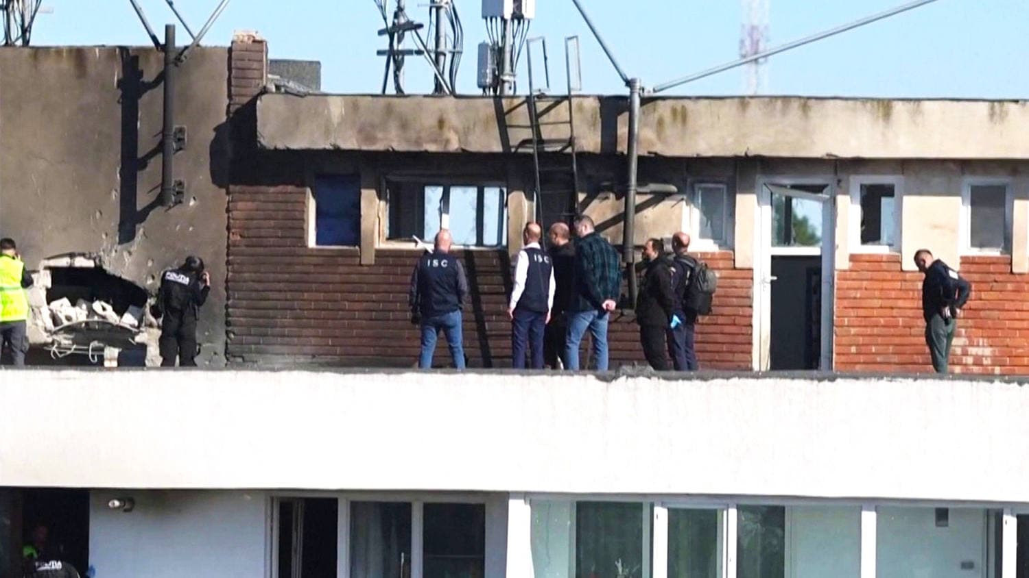 Russian Drone Hits Romanian Apartment Block, Drawing Outrage