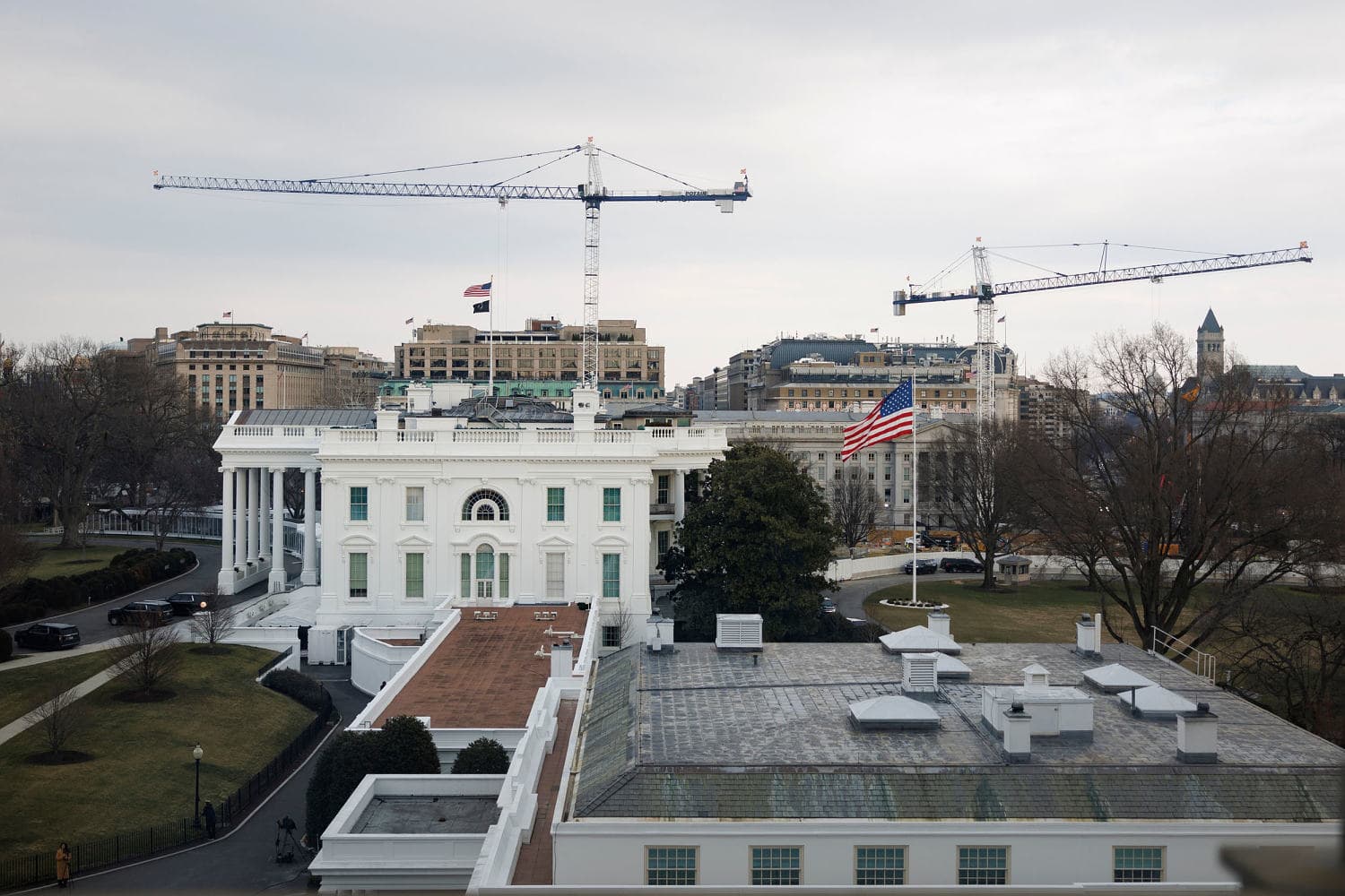 Federal judge temporarily blocks construction of Trump's White House ballroom