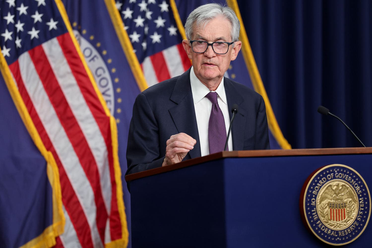 Interest rates expected to hold steady at Fed meeting likely to be Powell's last as chair