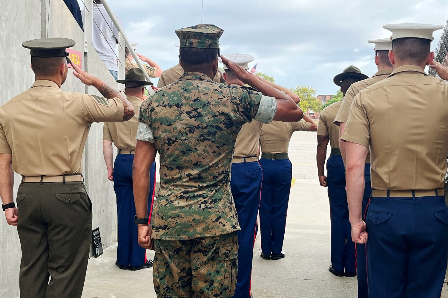 Some Marines graduate without their parents' presence amid ICE fears