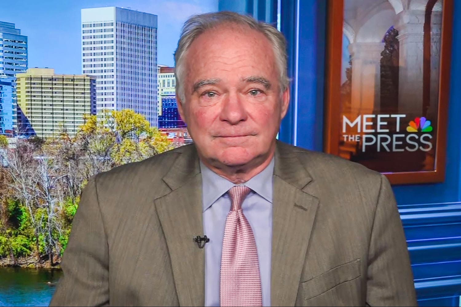 Trump's $1.5 trillion military budget request faces uphill battle, Sen. Tim Kaine says