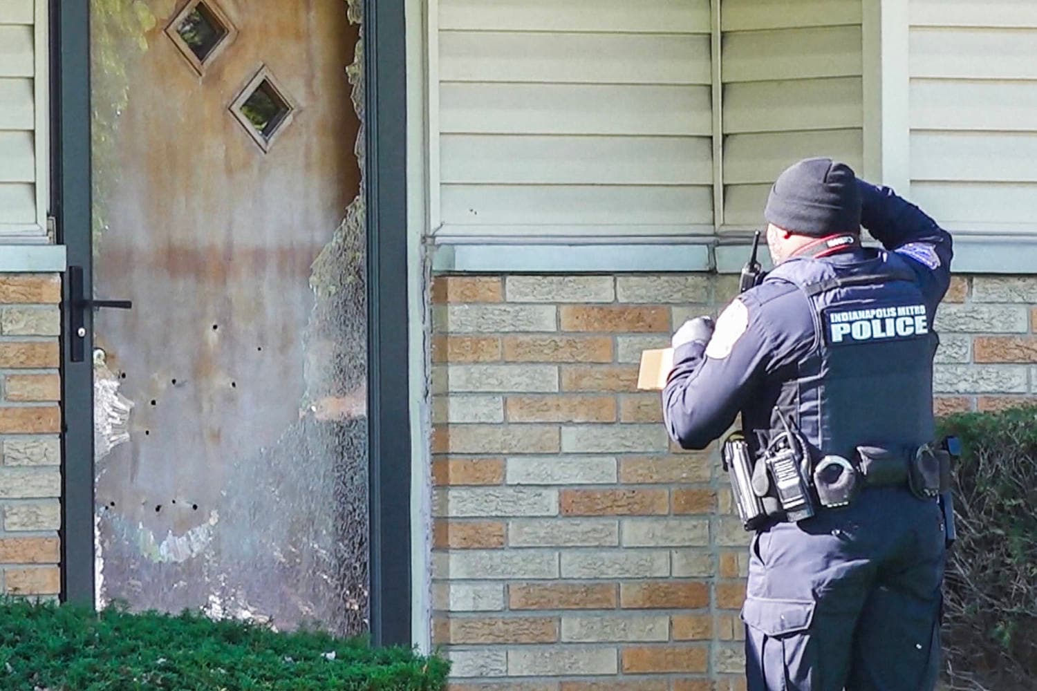 Indianapolis councilman says shots fired at his house and a 'no data centers' note left on his doorstep