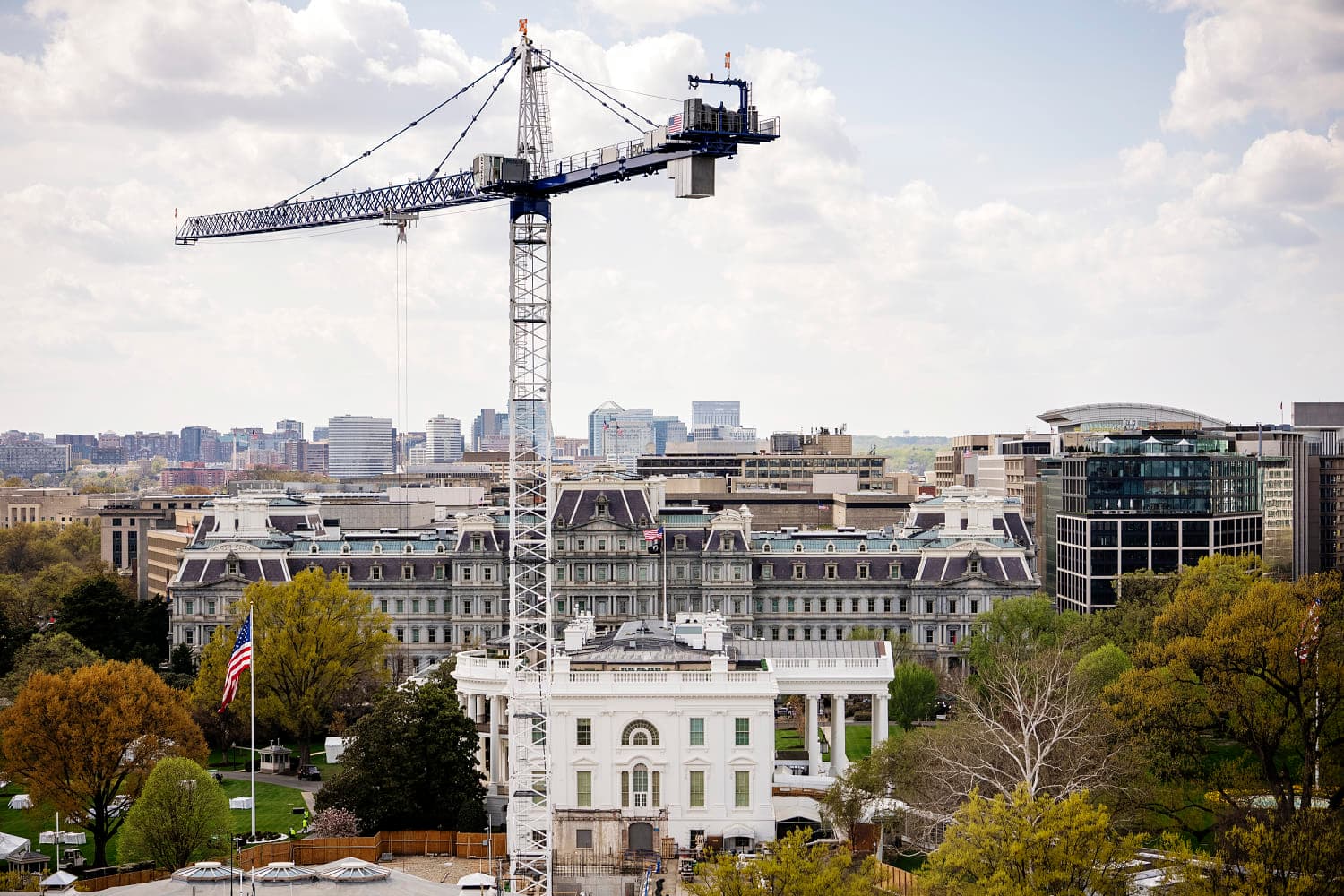 Appeals court rules Trump's White House ballroom construction can temporarily move forward
