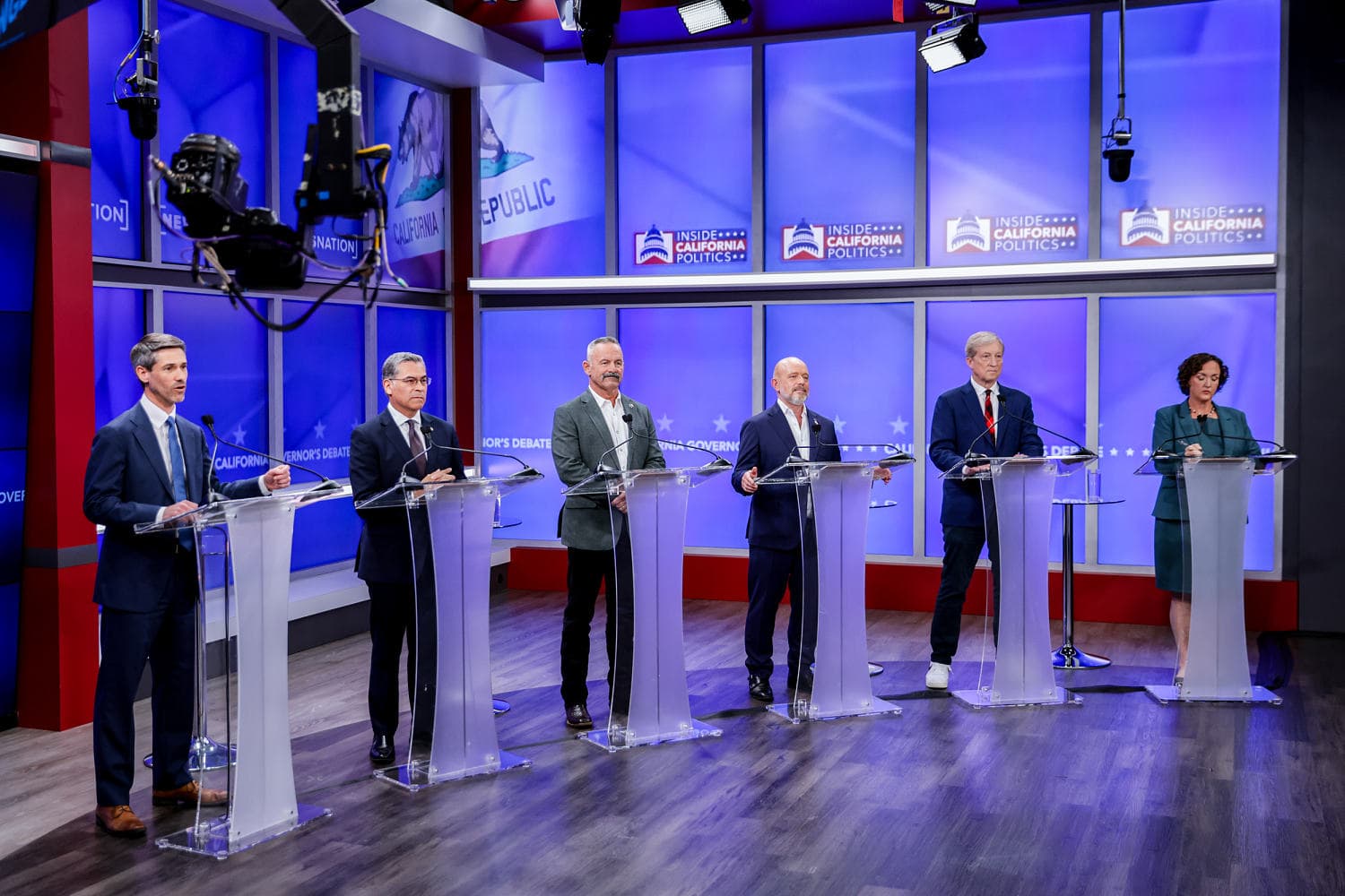 California governor candidates spar to get ahead after Eric Swalwell dropped out