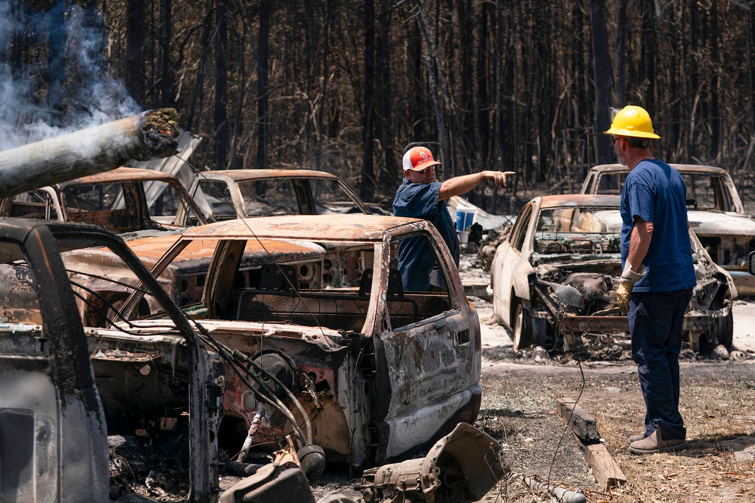 Hot, dry and hurricane-scarred: How climate change fueled wildfires in Georgia and Florida