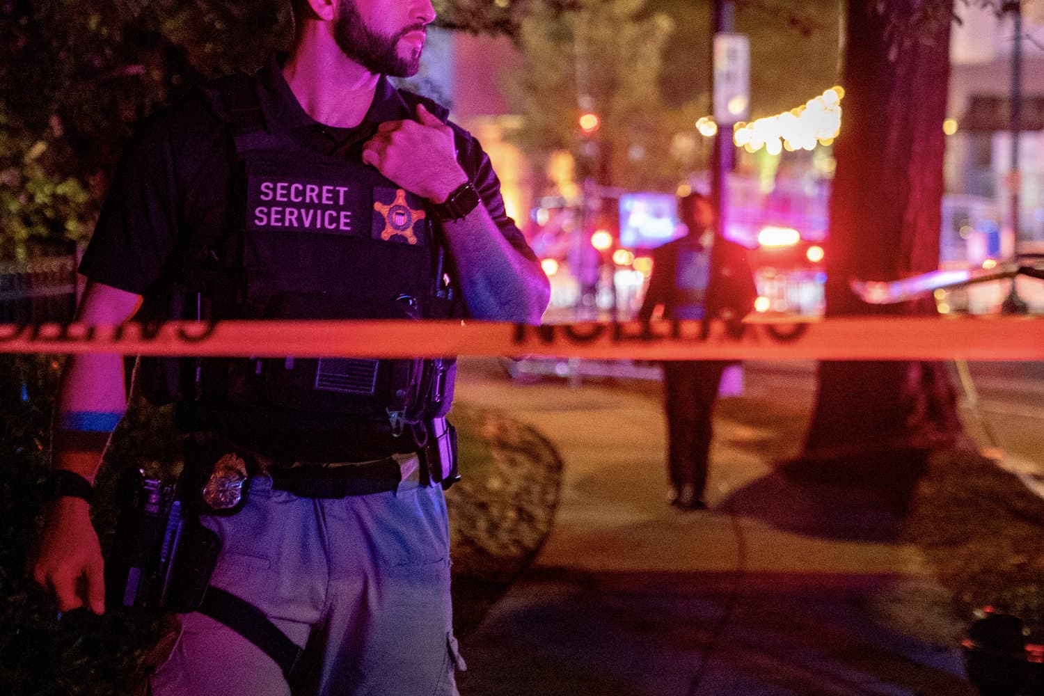 The silent, terrifying moment a gunman rushed security at the W.H. correspondents' dinner