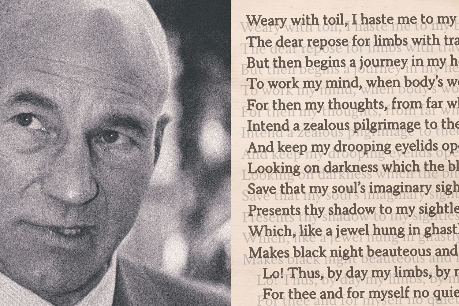 Patrick Stewart, AI and I encountered the Bard. Resistance was futile.