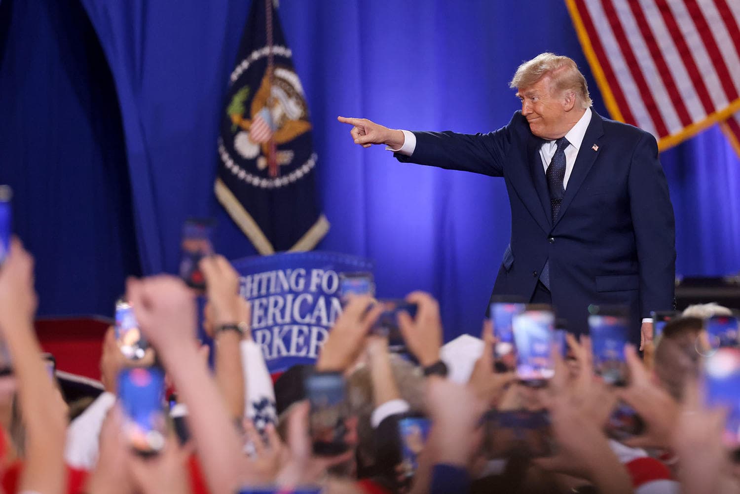 Trump praises vulnerable GOP Rep. Mike Lawler as ‘fantastic’ during a joint rally in New York