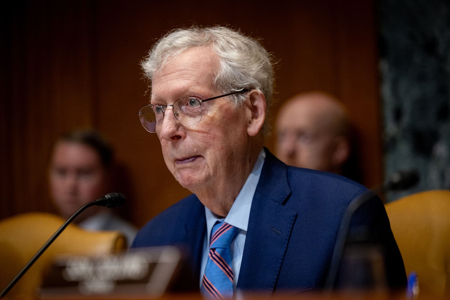 Sen. Mitch McConnell admitted to the hospital, spokesperson says