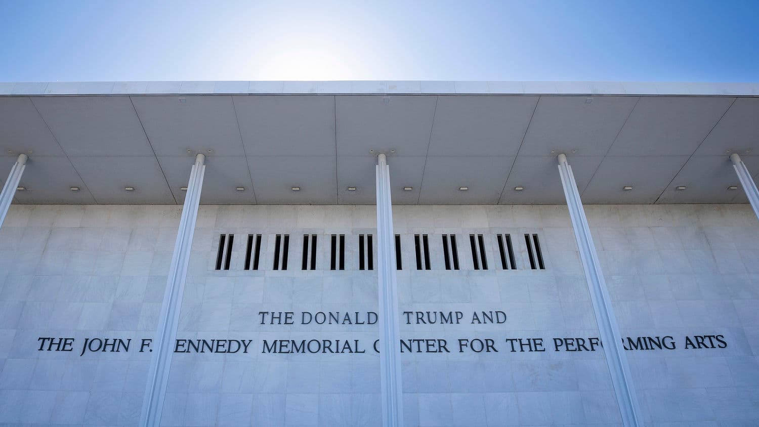 Kennedy Center lawyers tell staff to remove references to Trump in signage