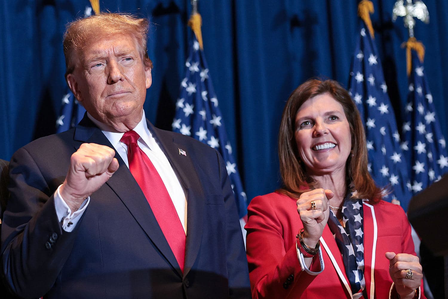 Trump-backed Pamela Evette advances to GOP primary runoff against Alan Wilson in South Carolina governor’s race