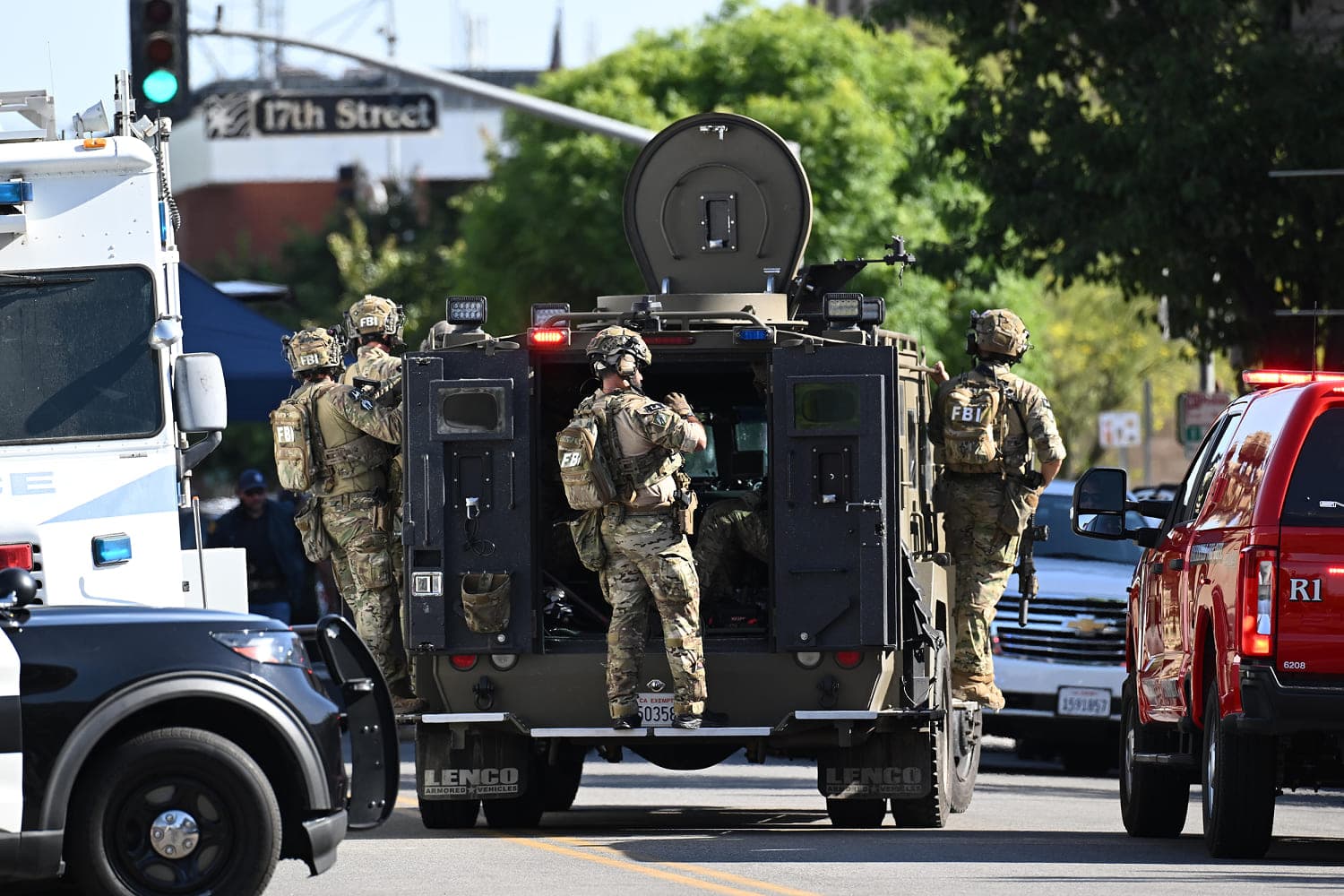 California standoff suspect is dead and hostages are freed