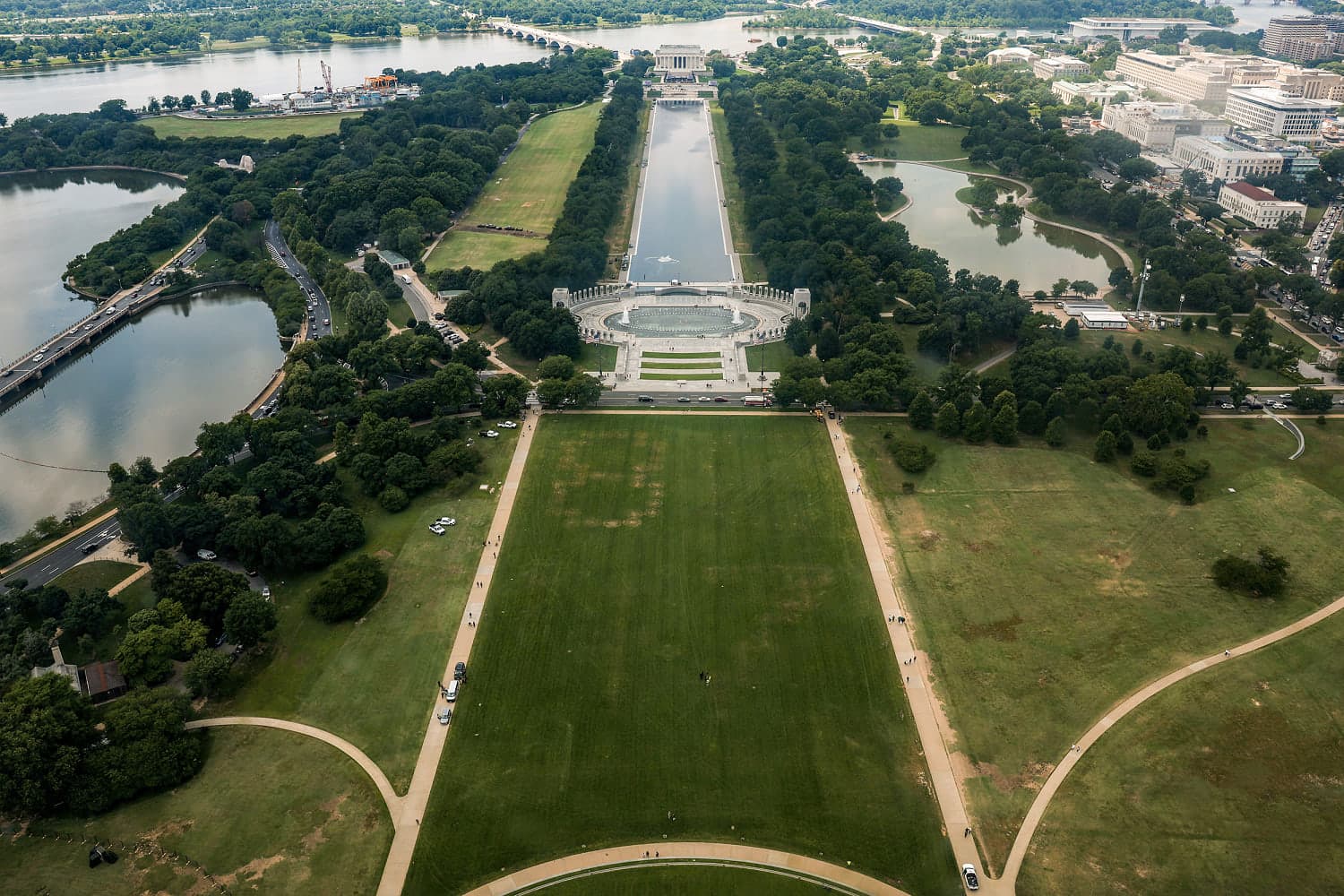 Federal authorities investigate giant ‘8647’ markings on National Mall
