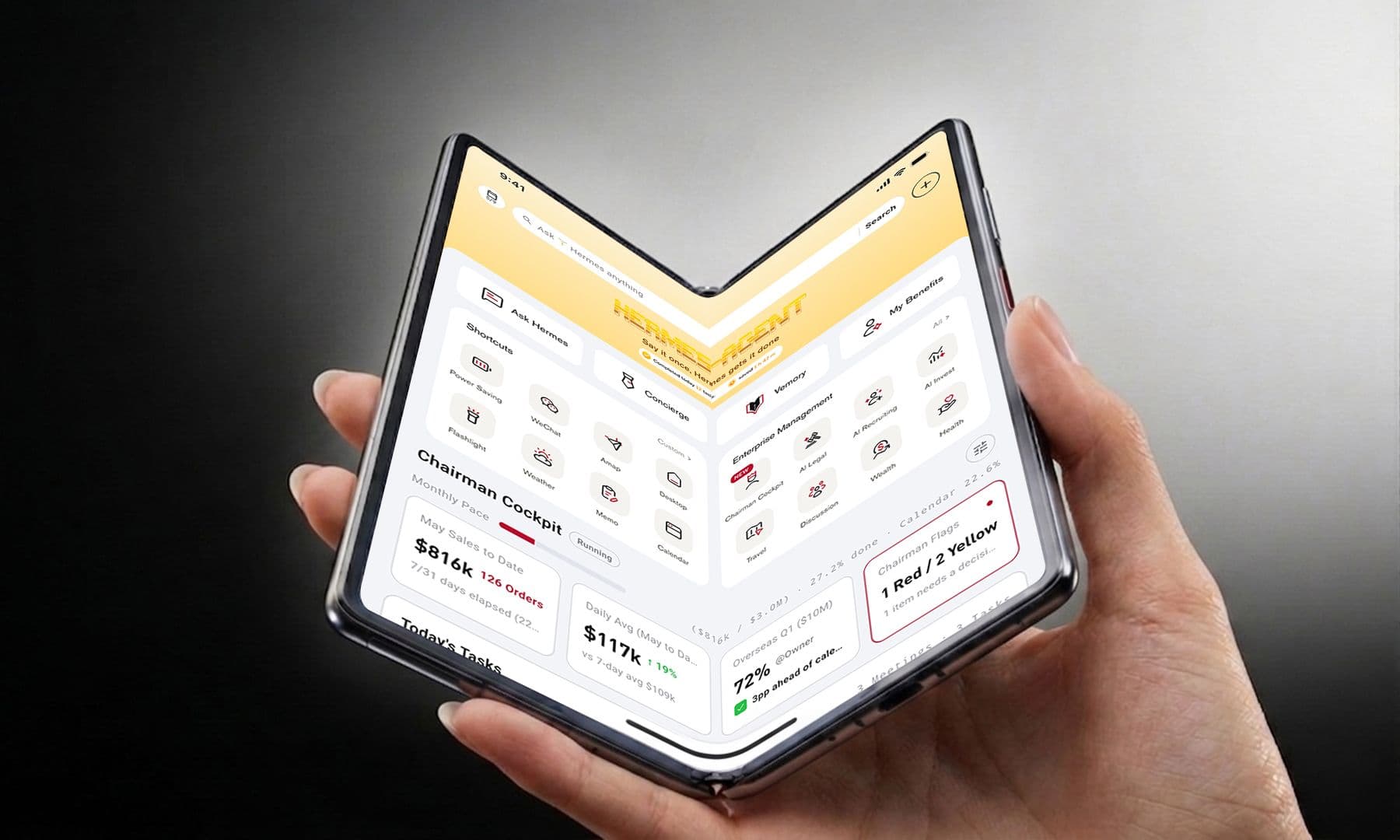 Vertu Is Back With a Folding Phone Powered by—Surprise—an AI Agent