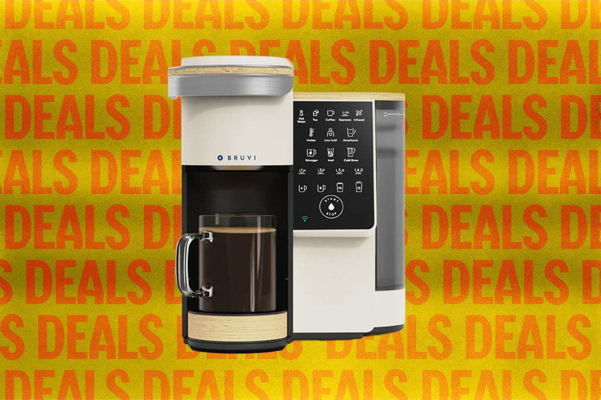 Exclusive: Get Bruvi’s Pod Coffee Maker for Nearly Half Off