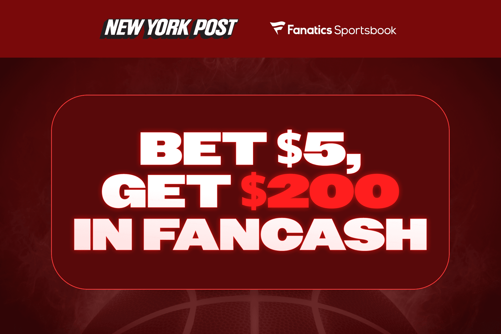 Fanatics Sportsbook promo code NYPOST: Bet $5, get $200 FanCash for Illinois vs. UConn