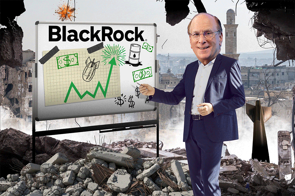 Larry Fink’s take on the Middle East crisis is at odds with doom-and-gloom mainstream media