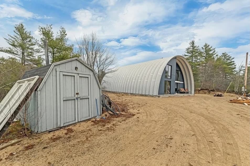 ‘Handyman special’ Quonset hut-style home hits market for under $300K in Maine