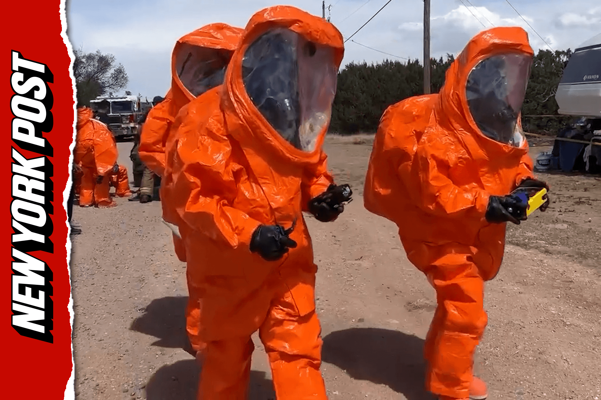 Scary scene as first responders in hazmat suits rushed to New Mexico Hospital, 3 dead