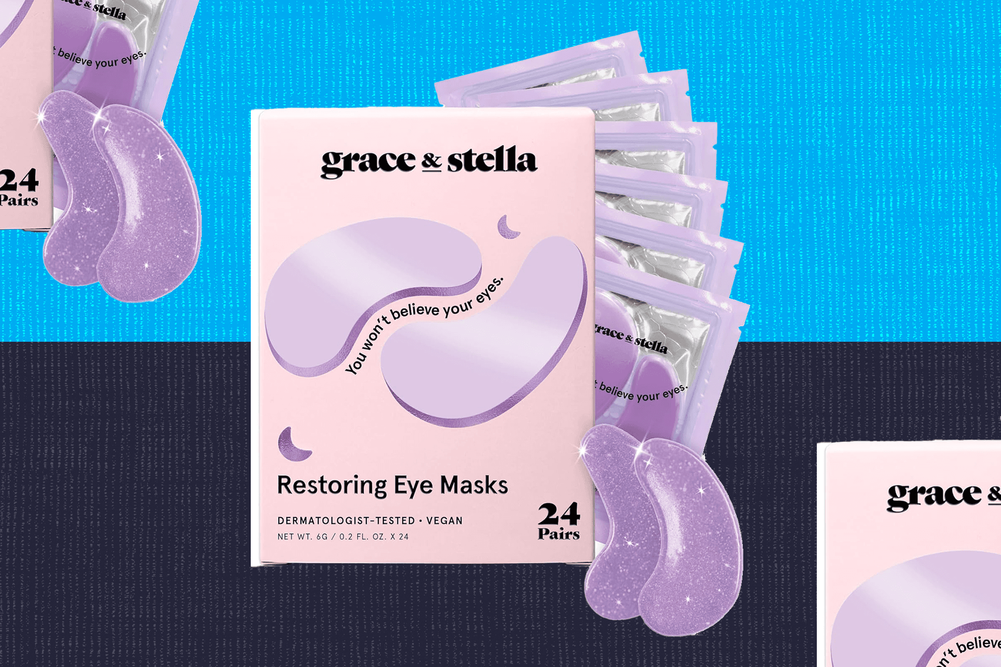 Shop the grace & stella eye patches for 25% off with our exclusive code