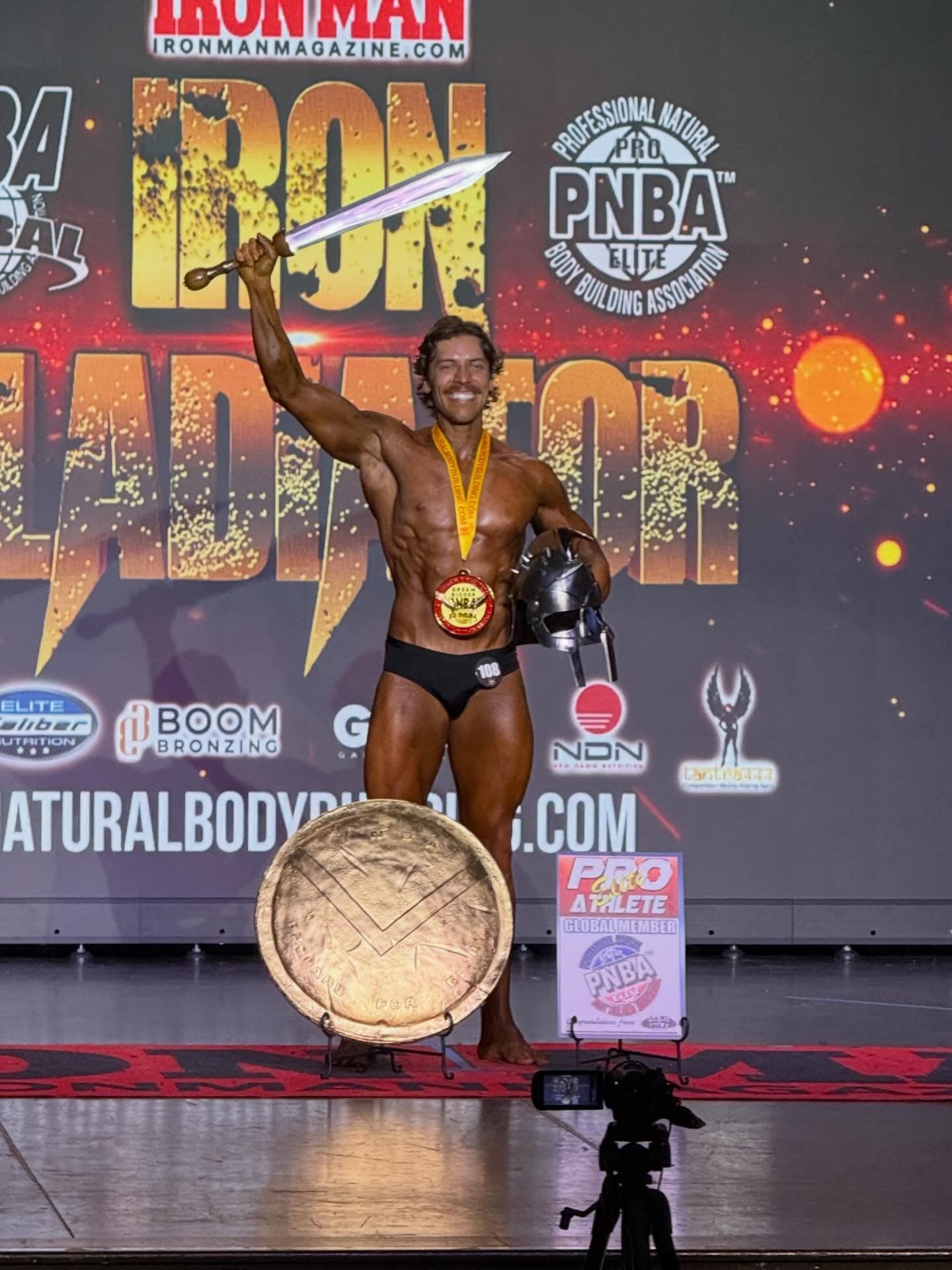 Arnold Schwarzenegger’s son Joseph Baena follows in his dad’s footsteps with another bodybuilding win
