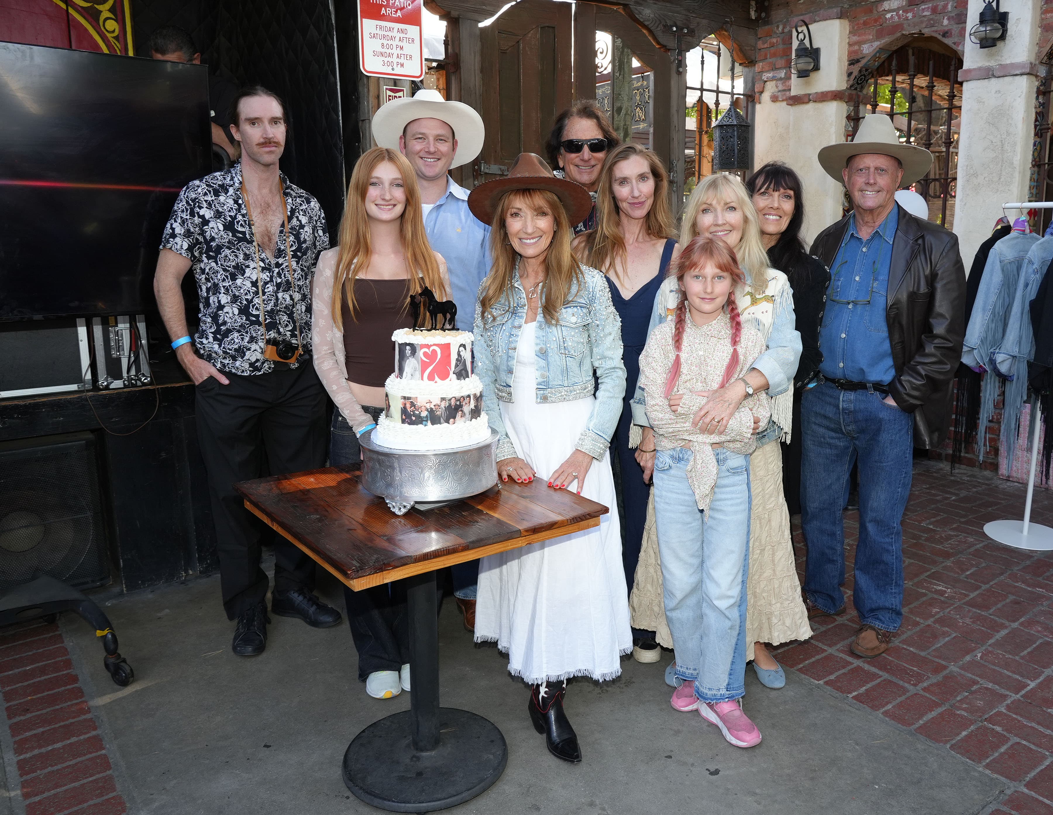 Jane Seymour continues her 75th birthday celebration with her ‘Dr. Quinn, Medicine Woman’ co-stars