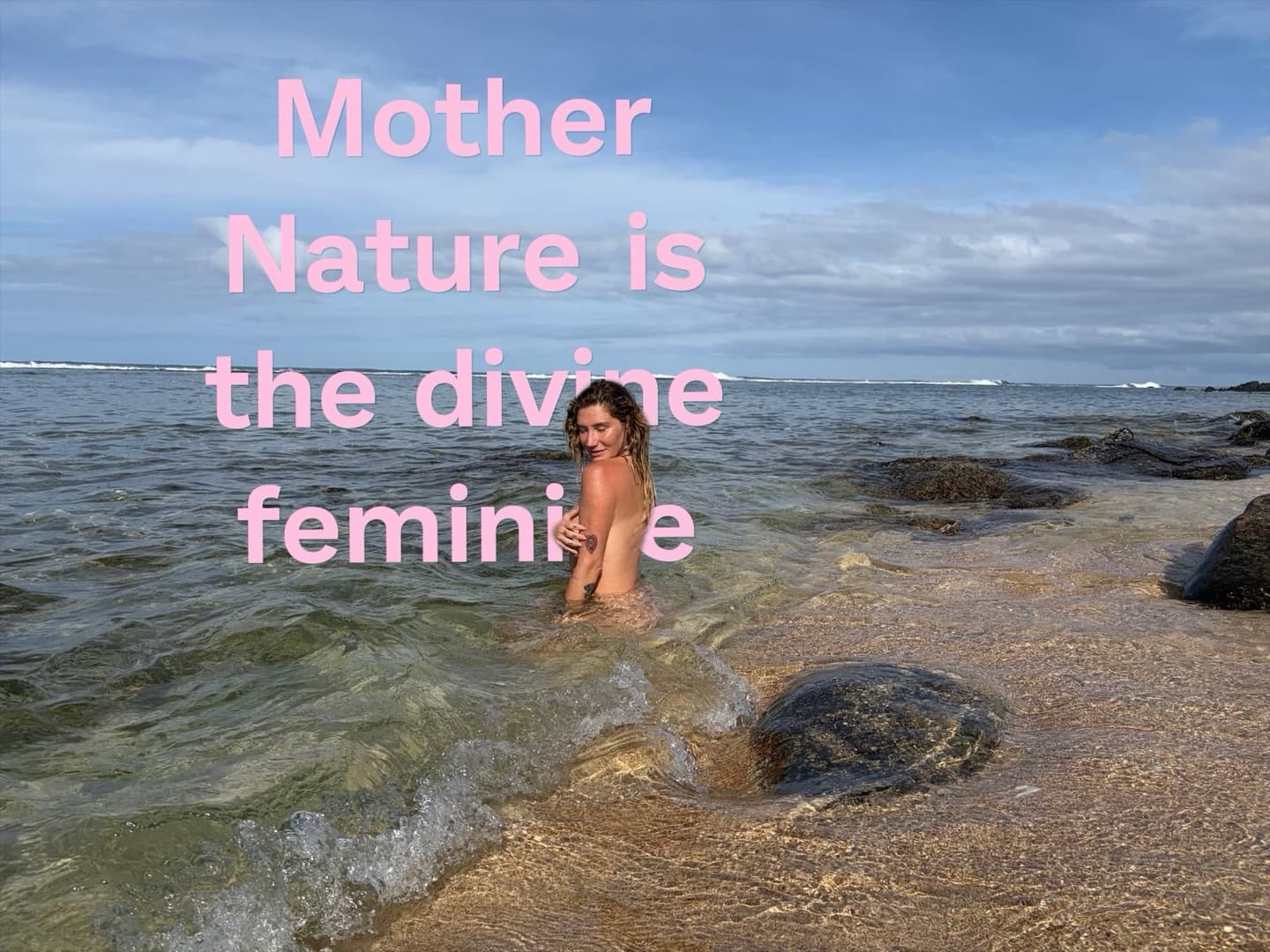 Kesha ditches her clothes to celebrate Earth Day in the ocean: ‘The divine feminine’