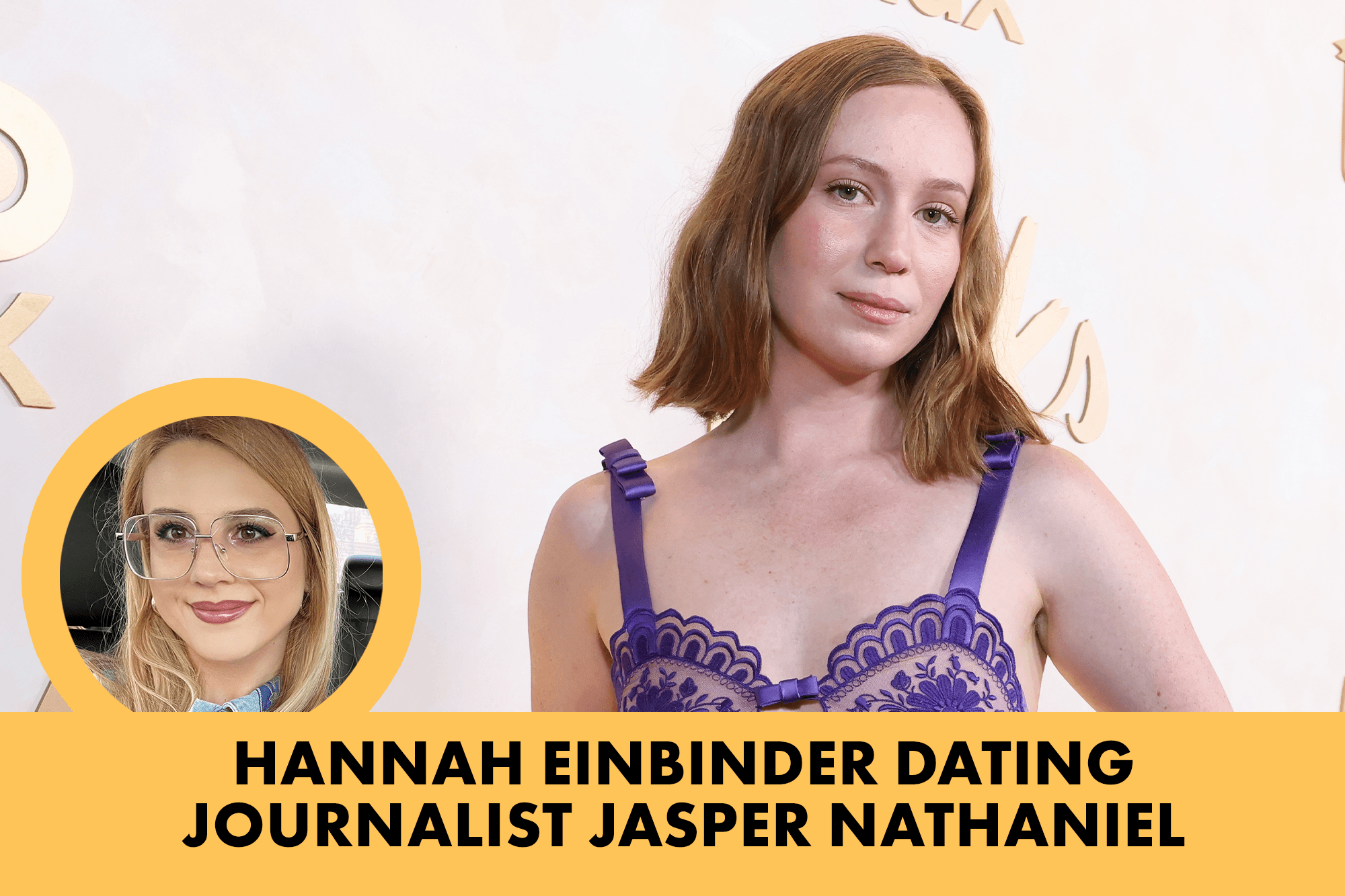 ‘Hacks’ star Hannah Einbinder dating journalist Jasper Nathaniel after pair spotted kissing at party