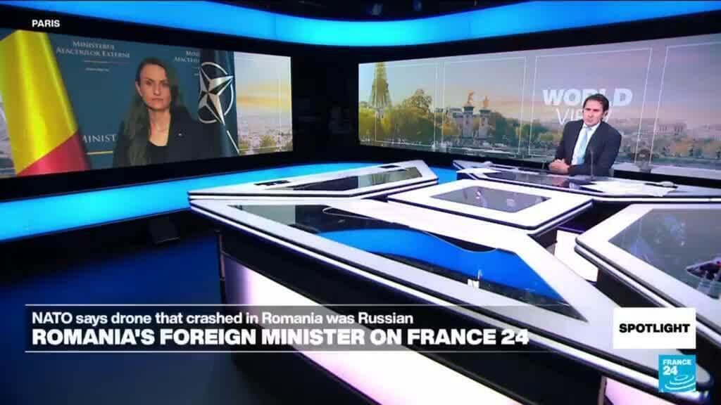 Romania hit by drone strike: Foreign Minister speaks to FRANCE 24