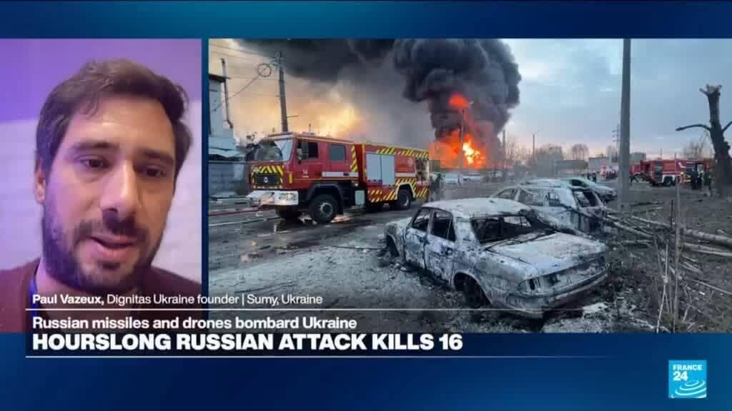 Emergency services in Ukraine 'need armored vehicles' as Russia targets rescue workers