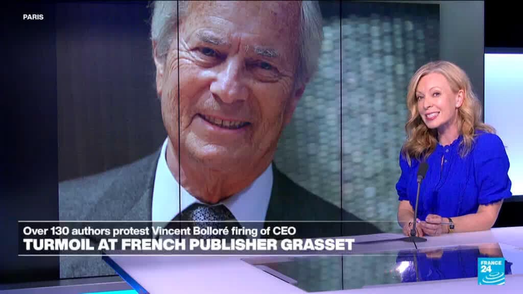 French billionaire Bollore sparks turmoil at top publisher Grasset