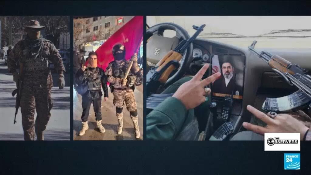 Members of Iran’s Basij militia mount online intimidation campaign to deter protests