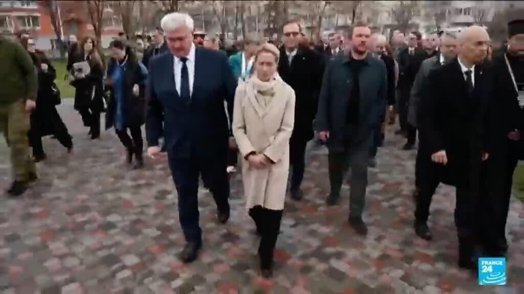 EU shows support to Ukraine at Bucha commemoration