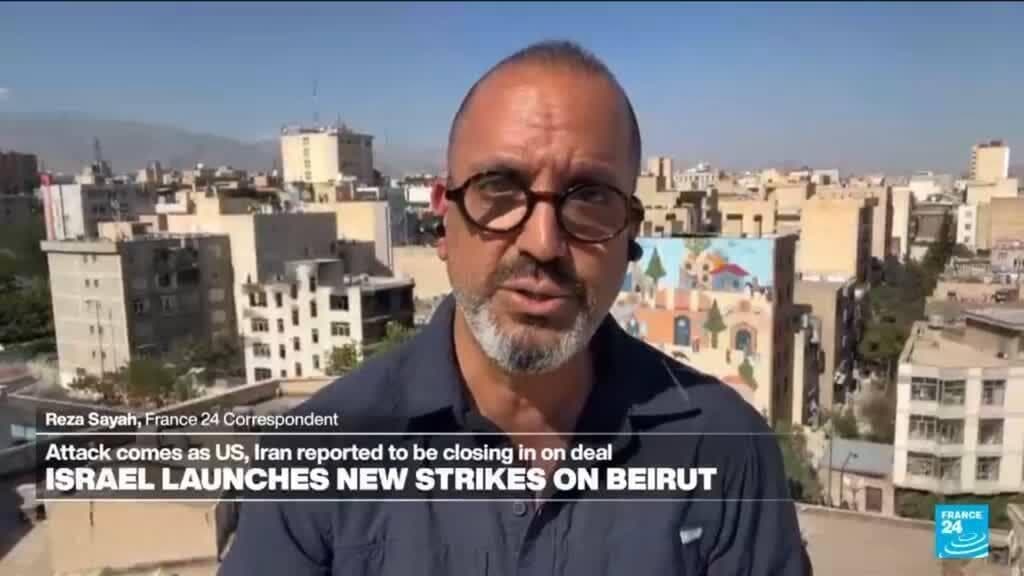 Israeli military strikes Beirut suburbs in the lead-up to anticipated US-Iran deal