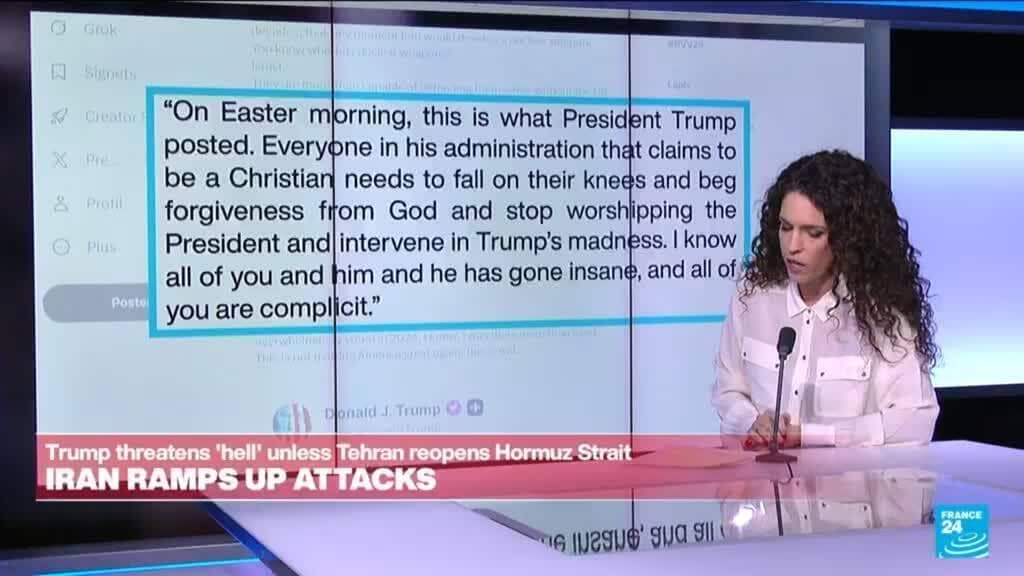 Donald Trump issues expletive threat to Iran over Hormuz Strait blockage