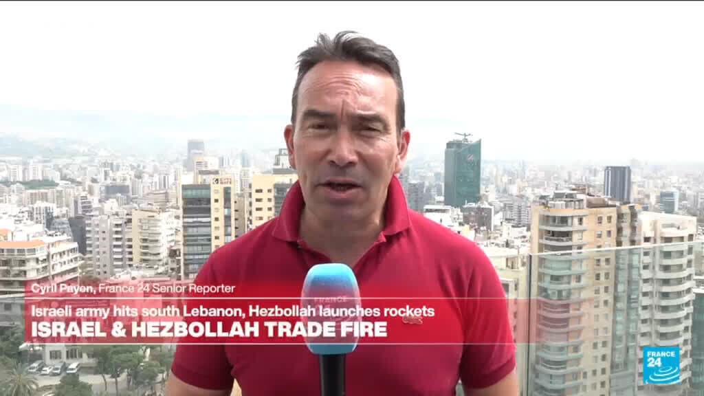 Israel & Hezbollah trade fire a day after historic talks in Washington