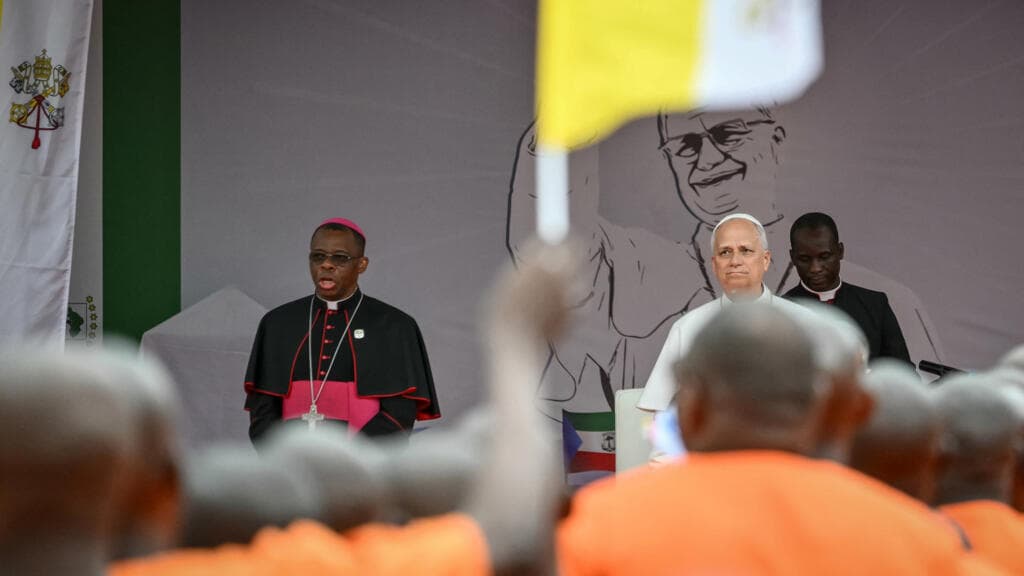 Pope Leo condemns inmate conditions on tour of infamous Equatorial Guinea prison
