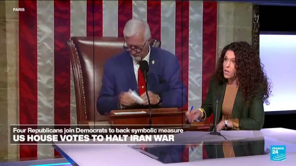 US House votes to curb Trump on Iran war as talks stall