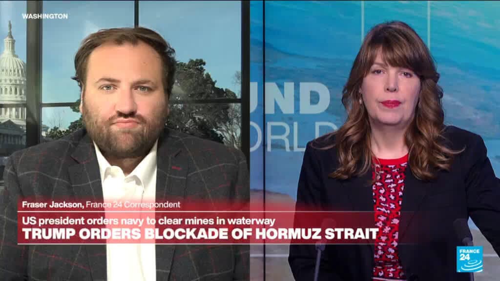 Trump orders blockade of Hormuz Strait