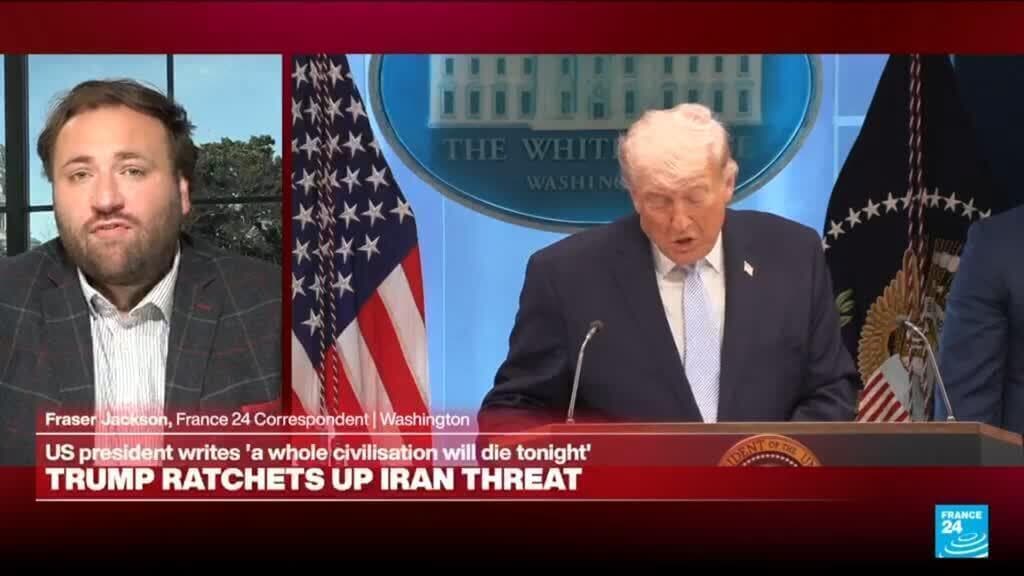 Trump: 'A whole civilisation will die tonight'