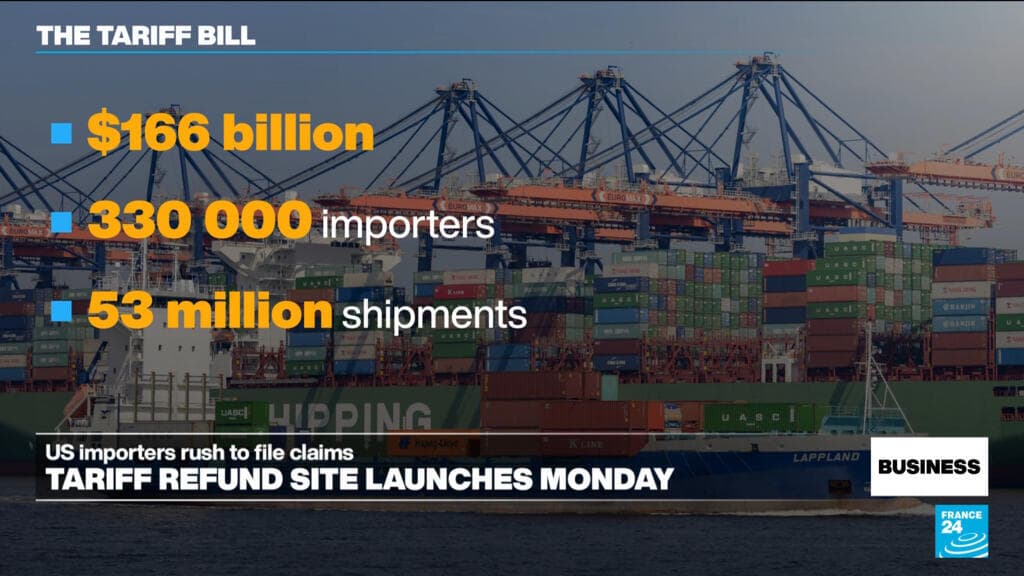Billion-dollar tariff refund process kicks off in US
