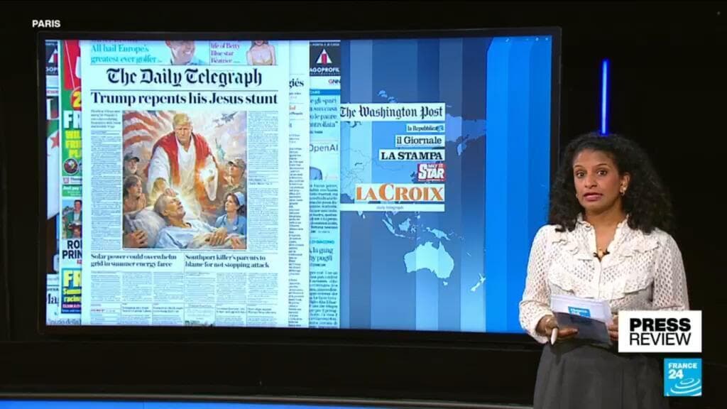 'It was me as a doctor': Trump 'repents' over AI Jesus post