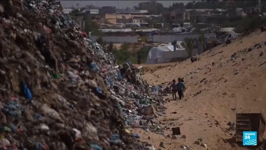 The Gaza Strip grapples with a major garbage, health crisis