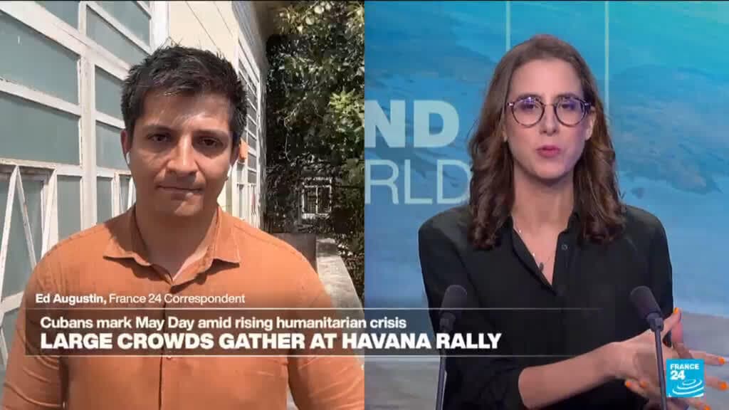 Cubans mark May Day amid rising humanitarian crisis