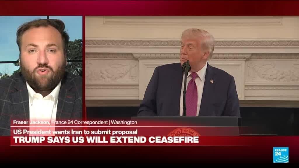 Trump extends ceasefire, says giving Iran time to negotiate