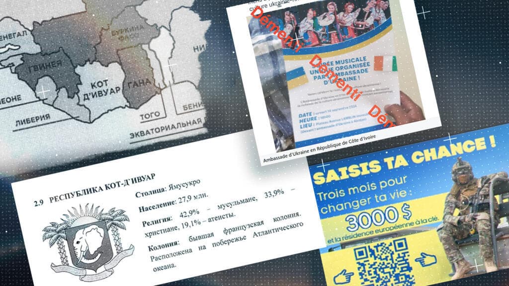 How a Russian influence network is spreading anti-Ukrainian propaganda in Ivory Coast