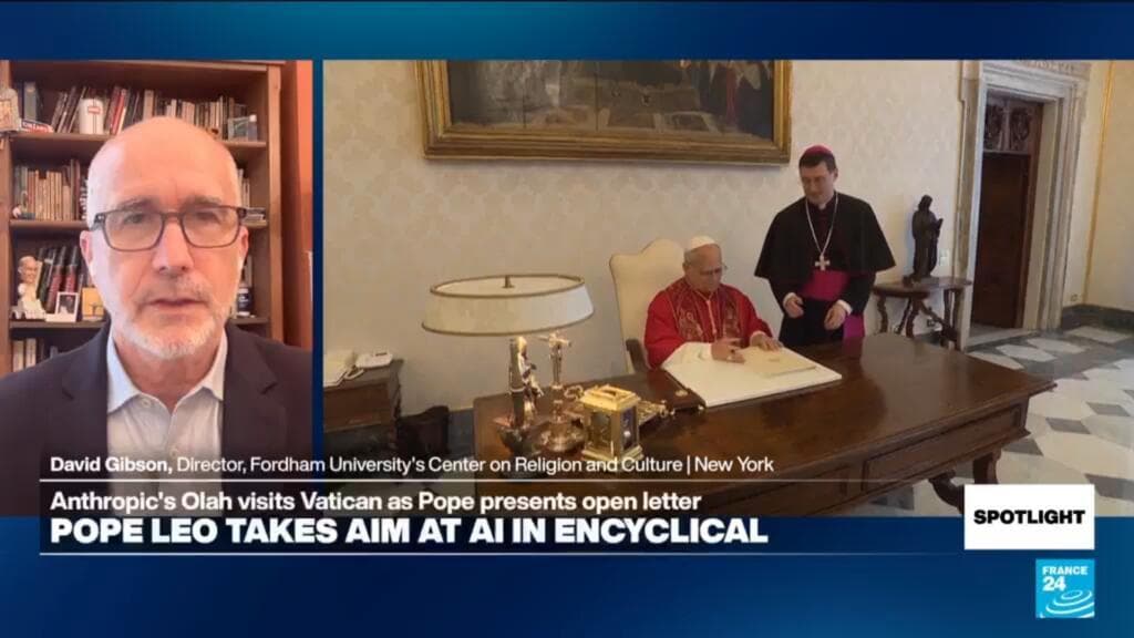 Pope Leo takes aim at AI in encyclical