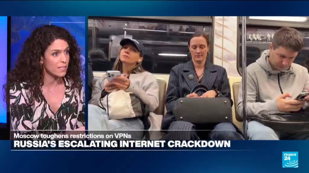 Russia escalates internet crackdown, says curbs are temporary