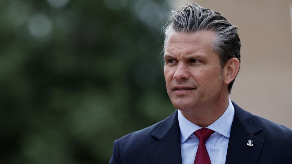 Residents of French village say US defense chief Hegseth is not welcome for D-Day visit